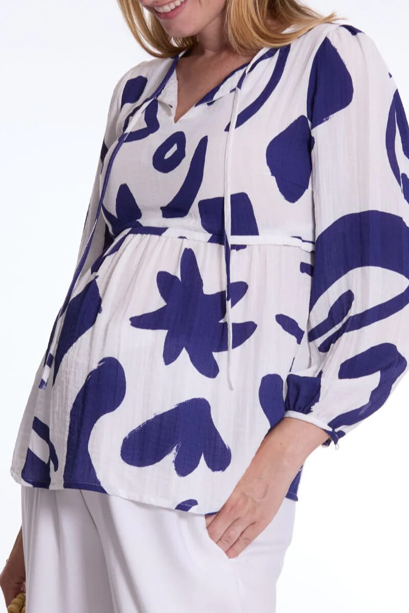 Blouse de grossesse et d’allaitement Corfou – Image 5