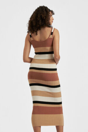 Sarah Stripe Knit Dress