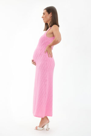 Skyla Pointelle Knit Dress