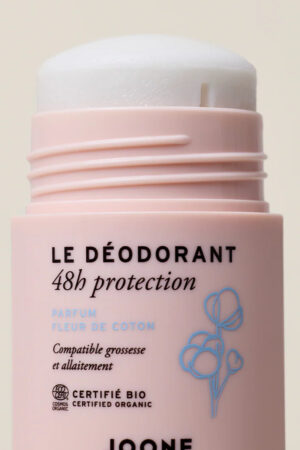 Le déodorant parfum fleur de coton certifié bio