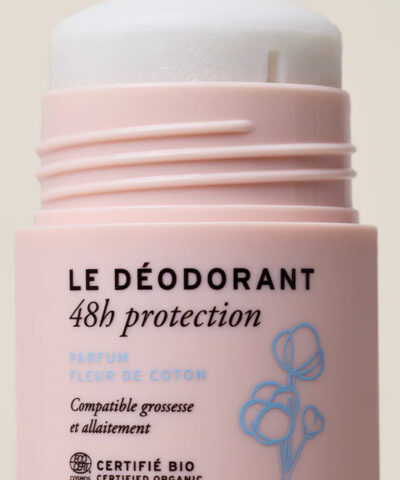 Le déodorant parfum fleur de coton certifié bio