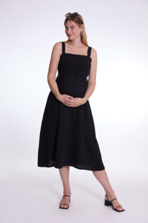 Robe longue de grossesse et d’allaitement Lola