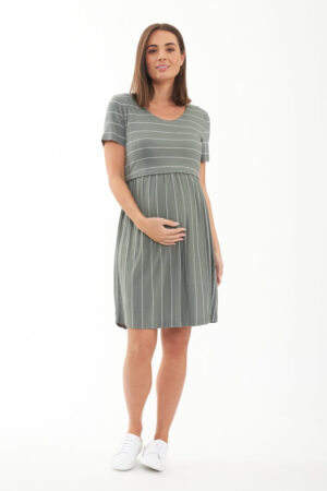 Crop Top Nursing Dress