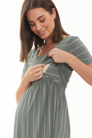 Crop Top Nursing Dress