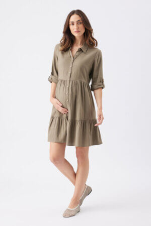 Adel Linen Dress