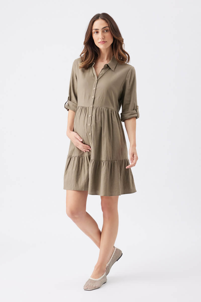Adel Linen Dress