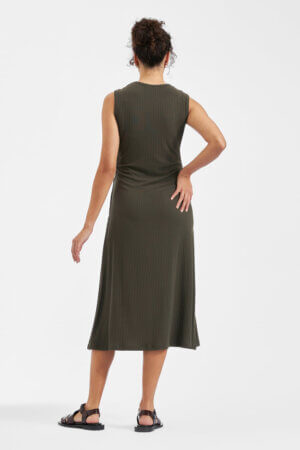 Carol Rib A-line Dress
