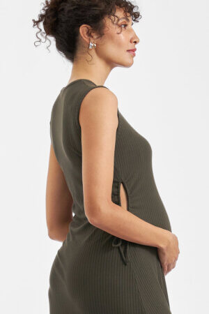 Carol Rib A-line Dress