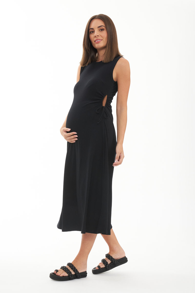 Carol Rib A-line Dress – Image 9