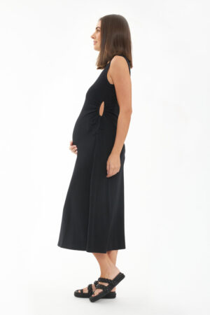 Carol Rib A-line Dress