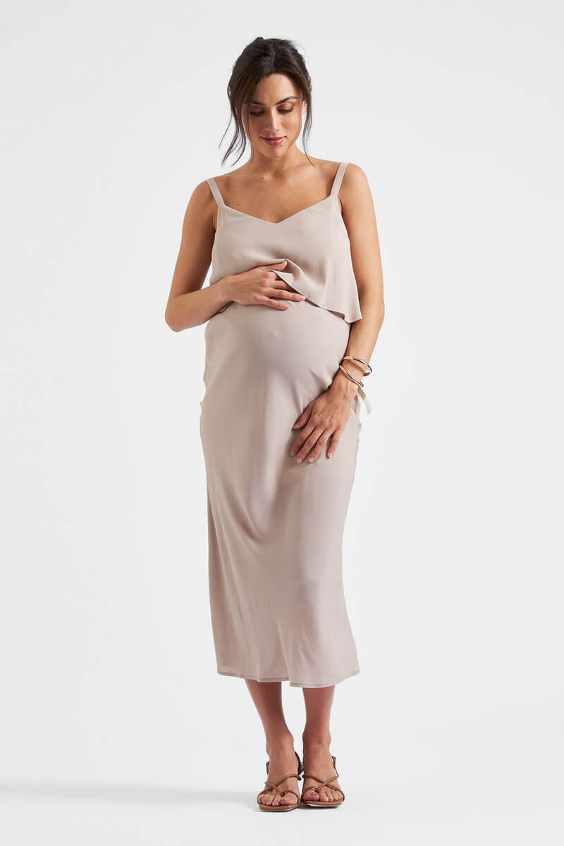 Alma Nursing Slip Dress