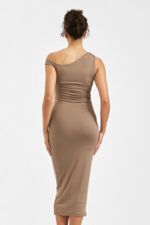 Luxe Knit Off Shoulder Dress