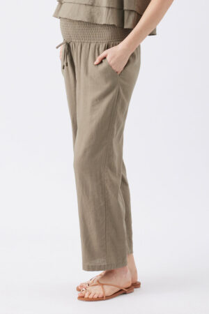 Indi Wide Leg Linen Pant