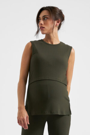 Peter Rib Nursing Tank
