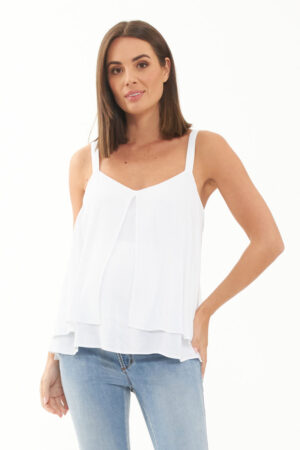 Stacy Split Front Nursing Cami