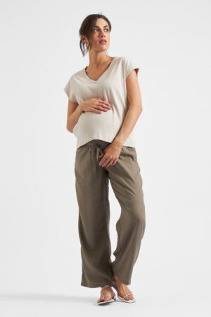 Marly Zip Nursing Tee