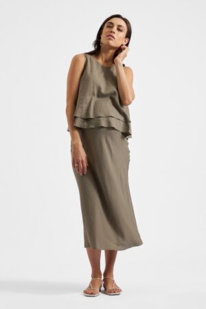 Peyton Linen Nursing Top