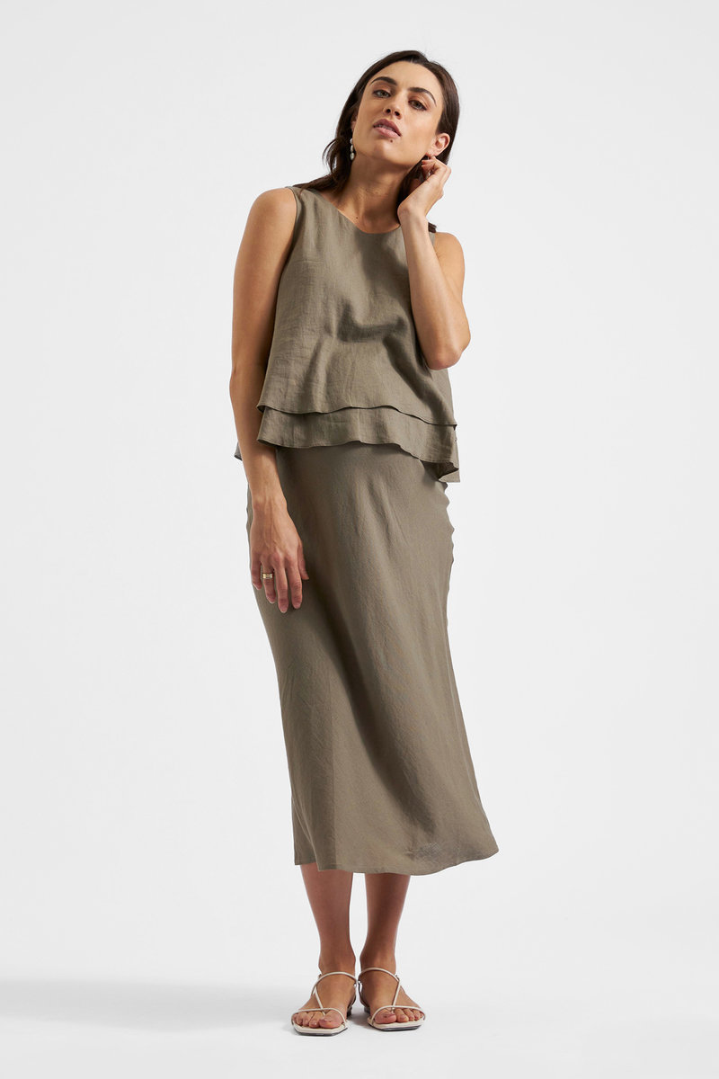 Peyton Linen Nursing Top