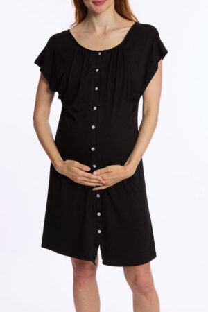 Chemise de nuit de maternité et d’allaitement