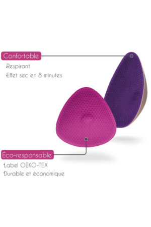 Coussinets d'allaitement lavables - fuites modérées