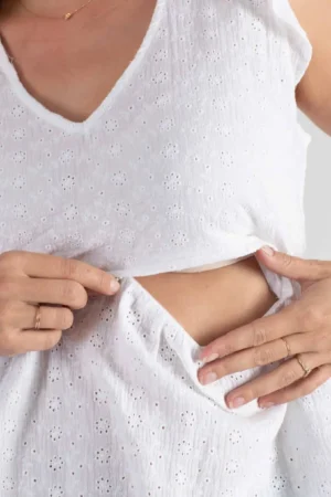 Haut papillon de grossesse et d’allaitement Suzanne