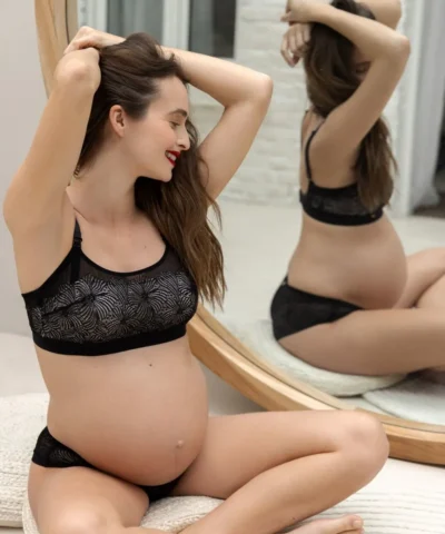 Soutien-gorge de grossesse et d’allaitement sans armature Dahlia