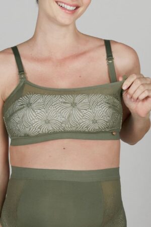 Soutien-gorge de grossesse et d’allaitement sans armature Dahlia