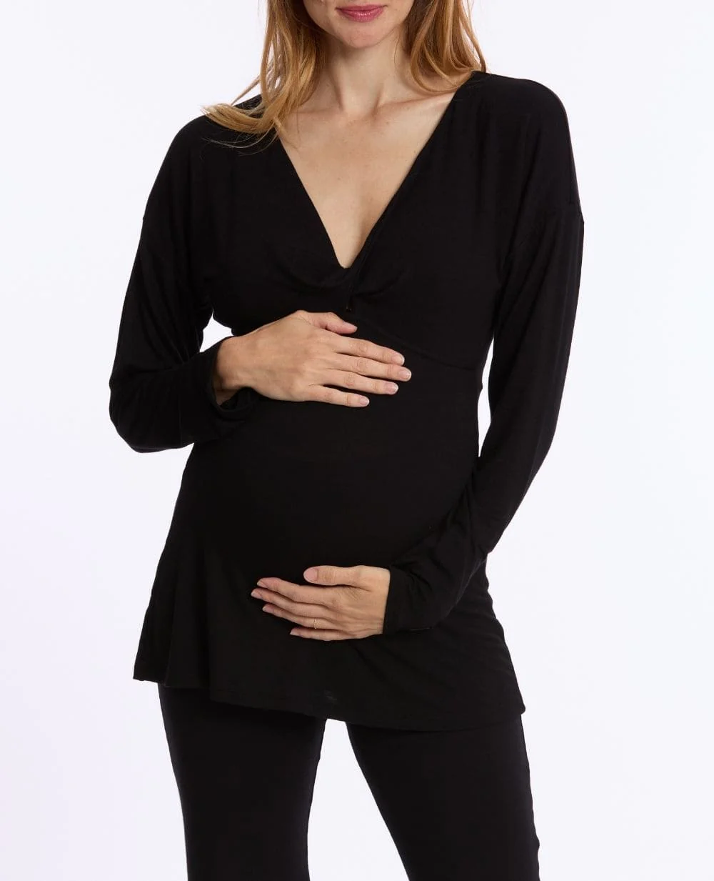 T-shirt manches longues de grossesse et d’allaitement Louna – Image 3