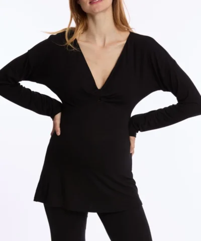 T-shirt manches longues de grossesse et d’allaitement Louna