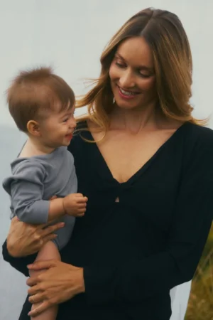 T-shirt manches longues de grossesse et d’allaitement Louna